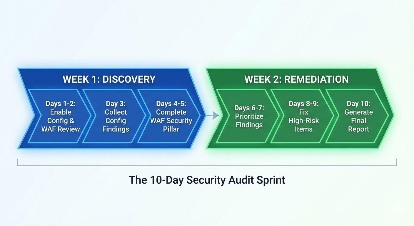 Two-Week Security Sprint Timeline